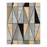 Concrete and Wood Triangles (Print Only) thumbnail