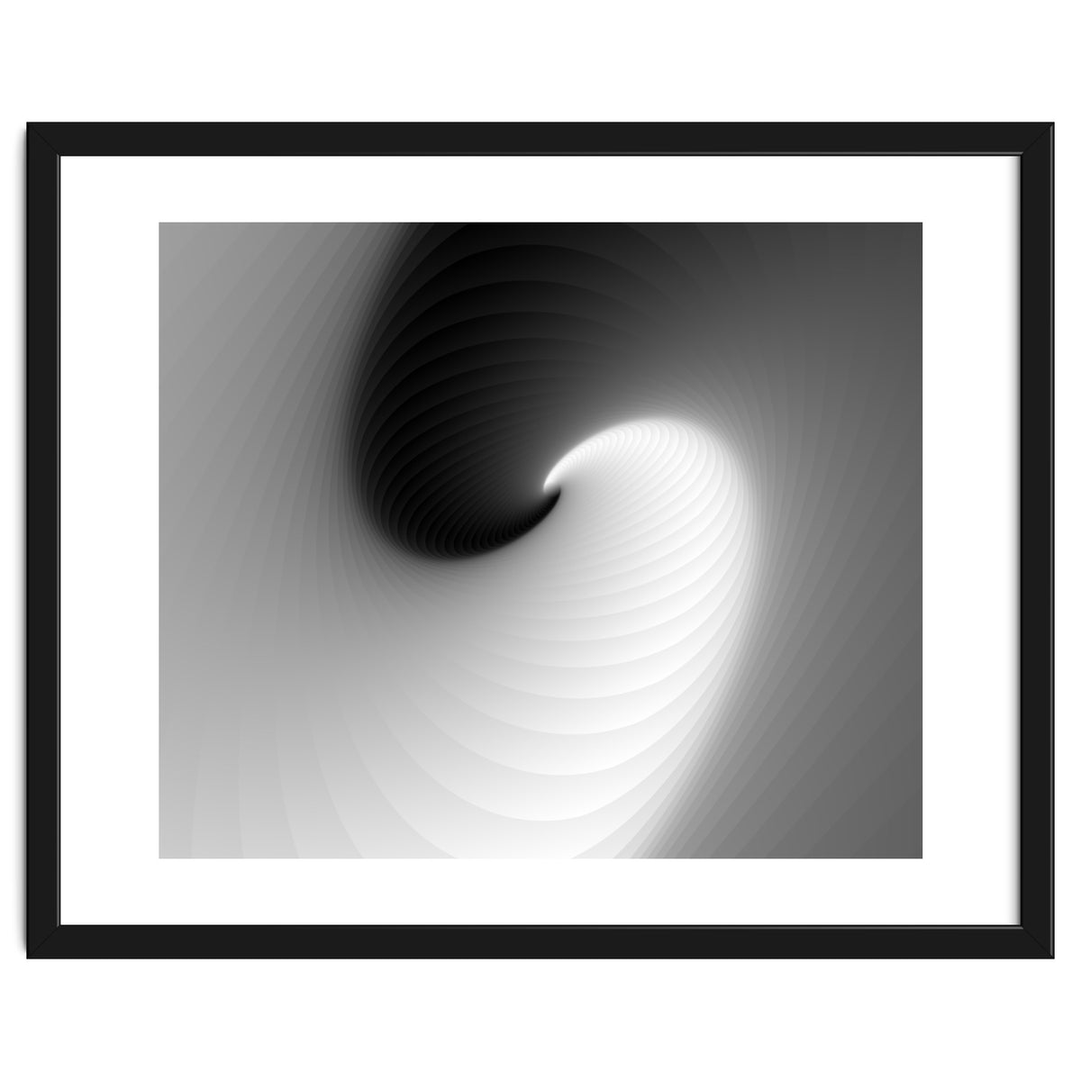 Abstract White & Black