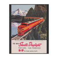 The New Shasta Daylight Train Advertisement (Print Only)