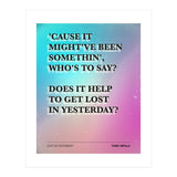 Tame Impala - Lost In Yesterday (Print Only) thumbnail
