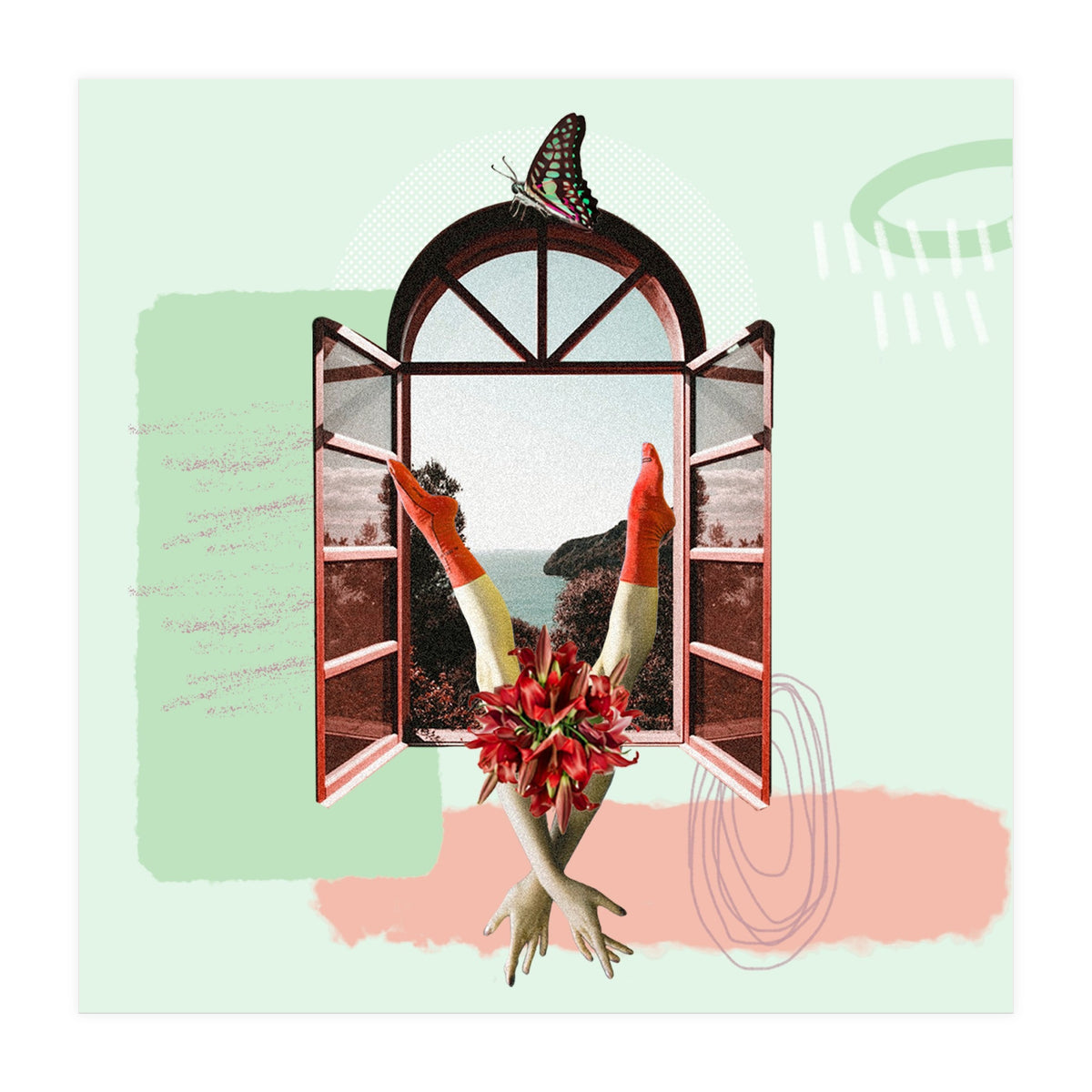 Window dive (Print Only)