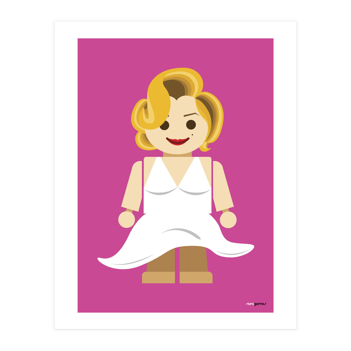 Marilyn Monroe Toy (Print Only)