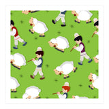 Shepherd And Flock (Print Only) thumbnail