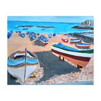 Two Boats in Palermo (Print Only)