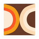 Classic Mid Mod Dot Brown  (Print Only) thumbnail