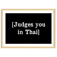 Judges You In Thai
