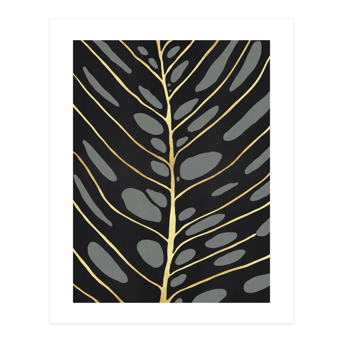 Golden Leaf 05 (Print Only)