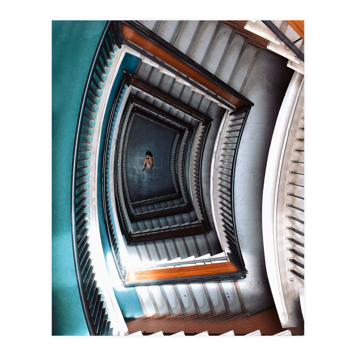 Spiral Staircase 2 (Print Only)