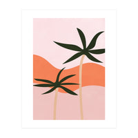 Bohemian Style Palm Trees (Print Only)