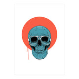 Blue Skull II (Print Only) thumbnail