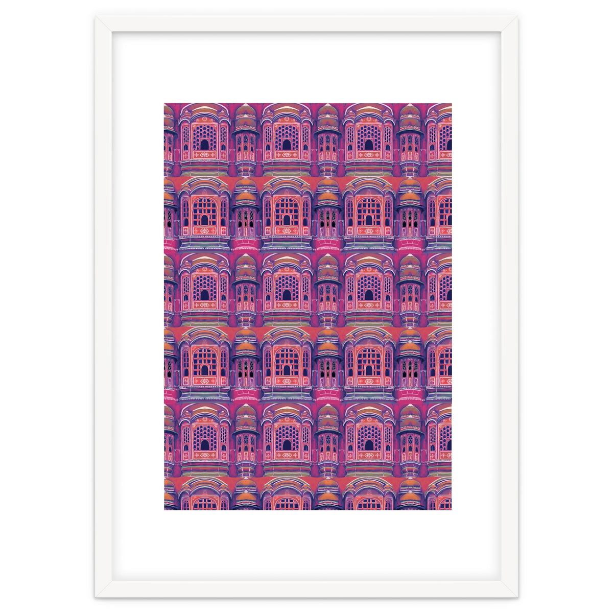 Hawa Mahal (Wind Palace) Retro - India