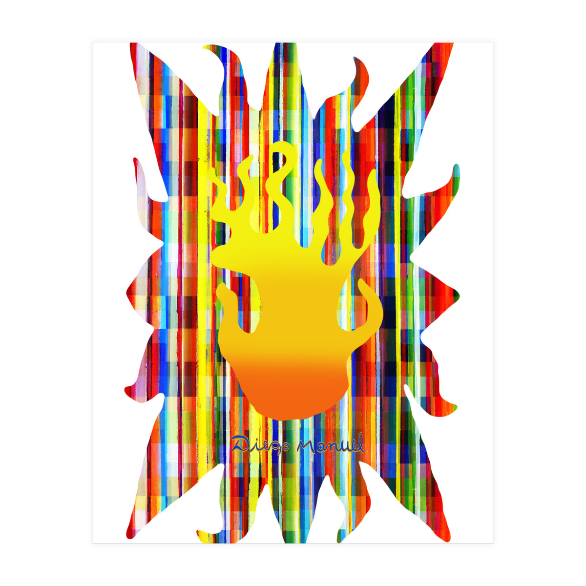 Fuego 18 Copia (Print Only)