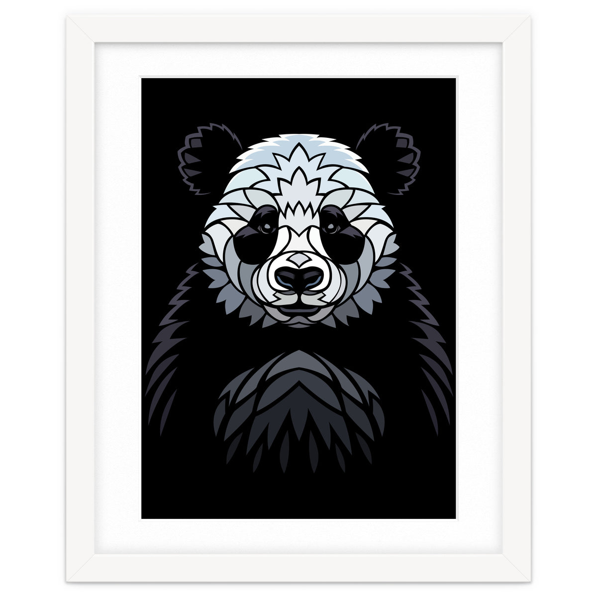 Tribal frontal Panda