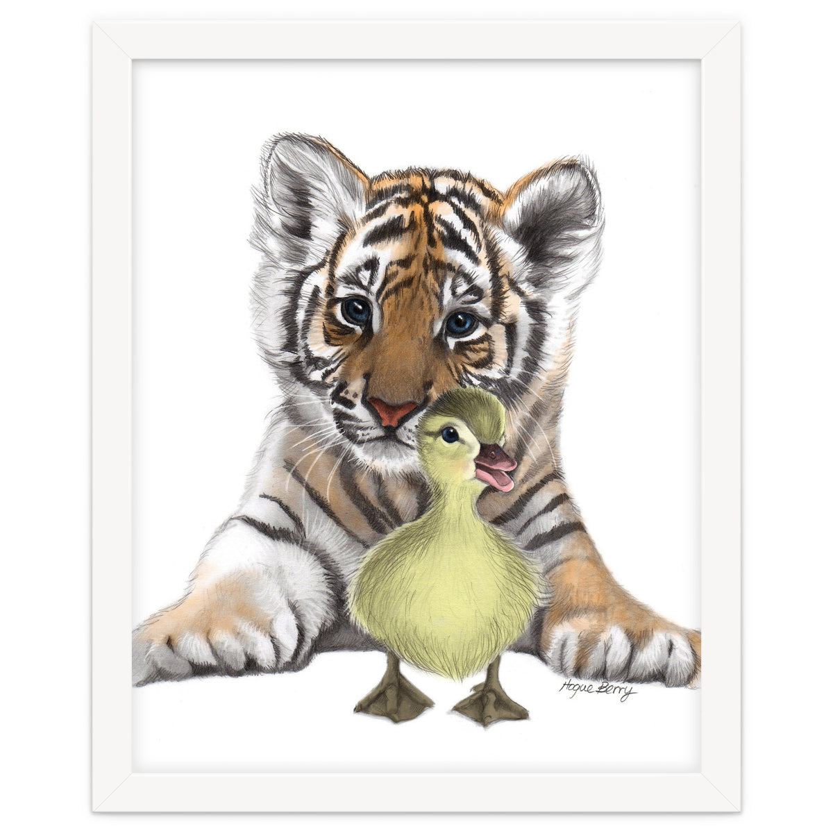 Tiger and Duck