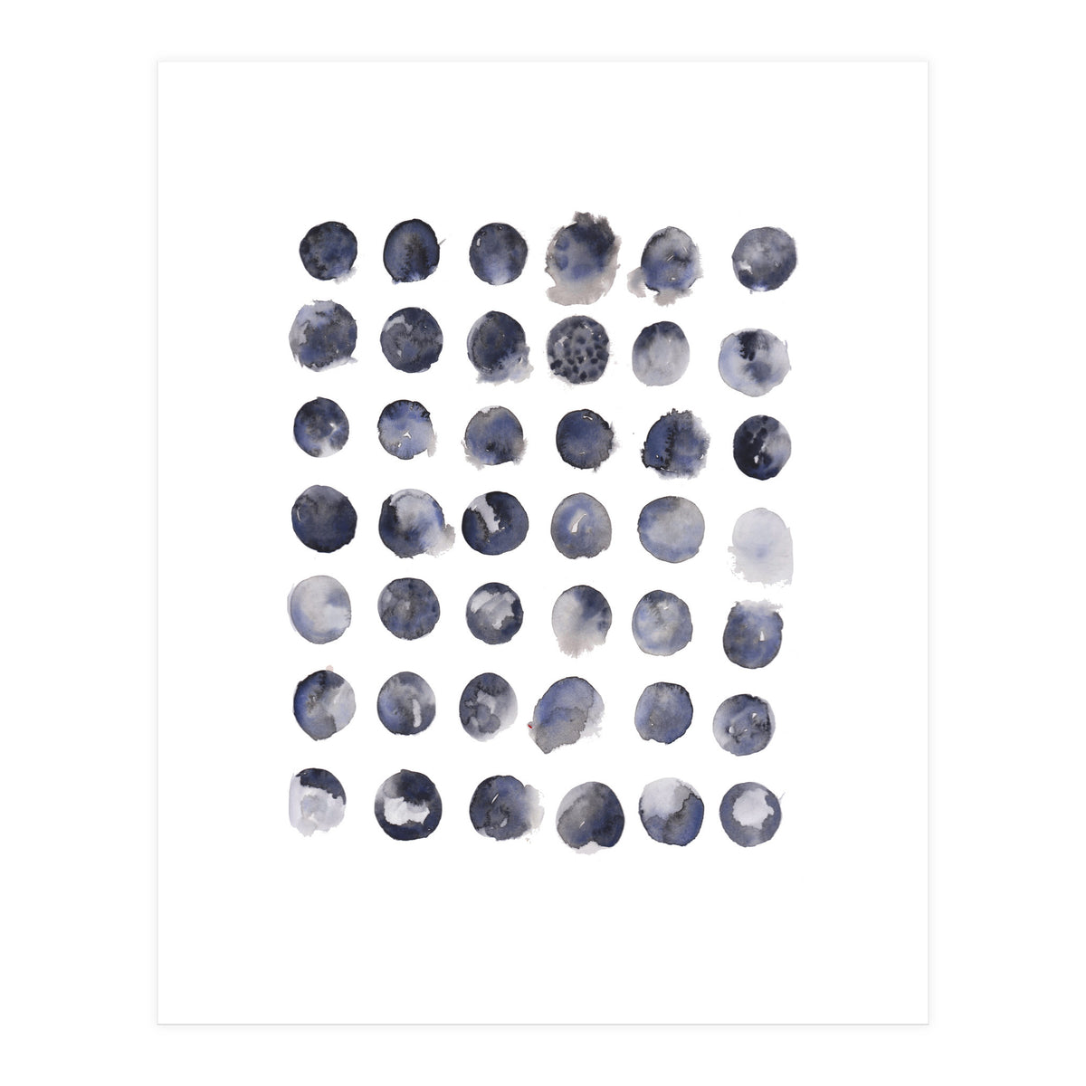 Moons in Watercolour (Print Only)