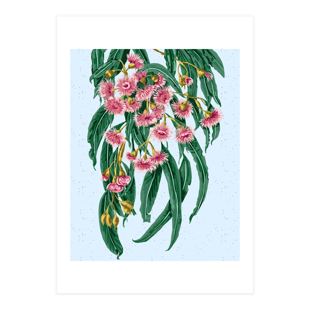 The Blossom Of A Golden Mind (Print Only)