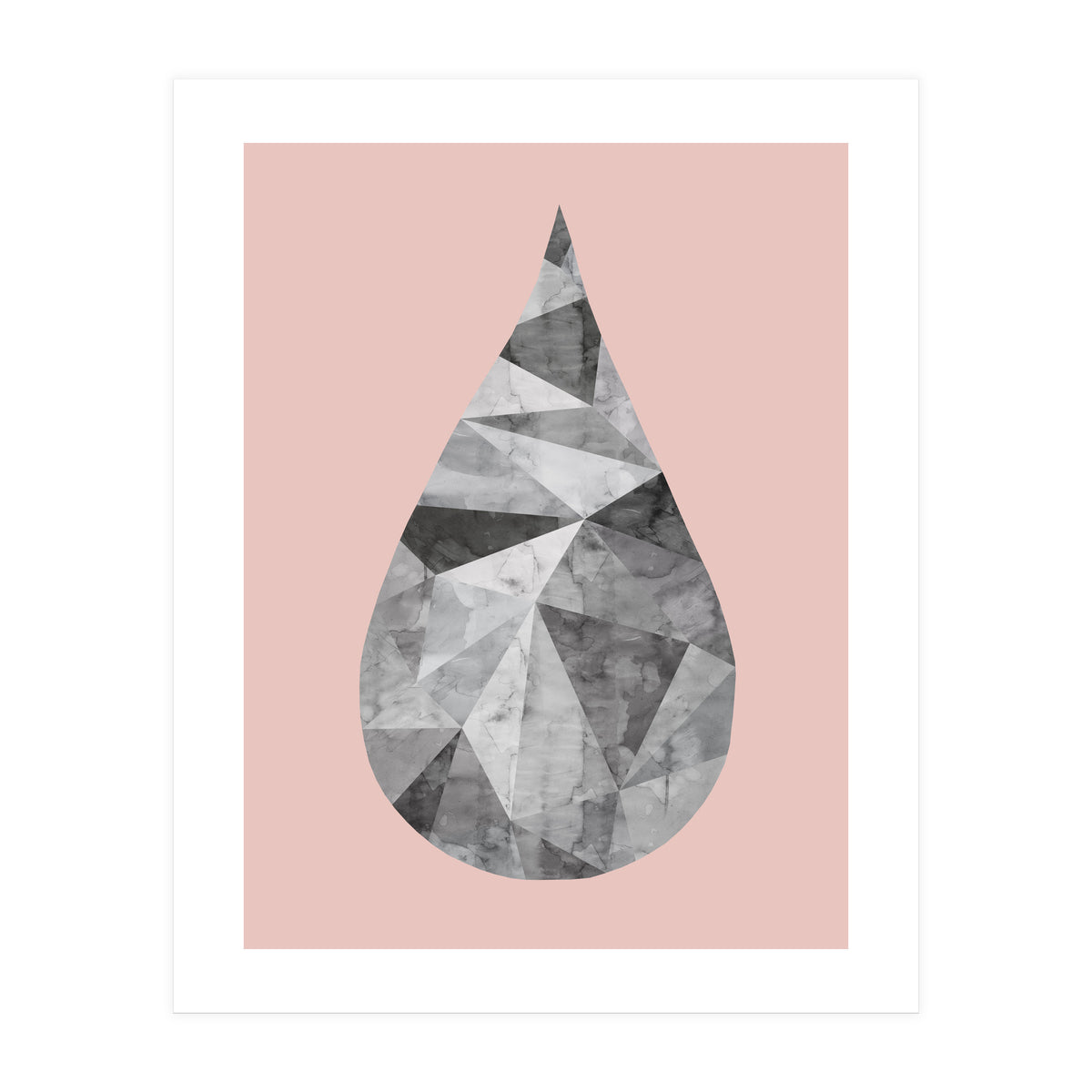 Geometric Rock V (Print Only)