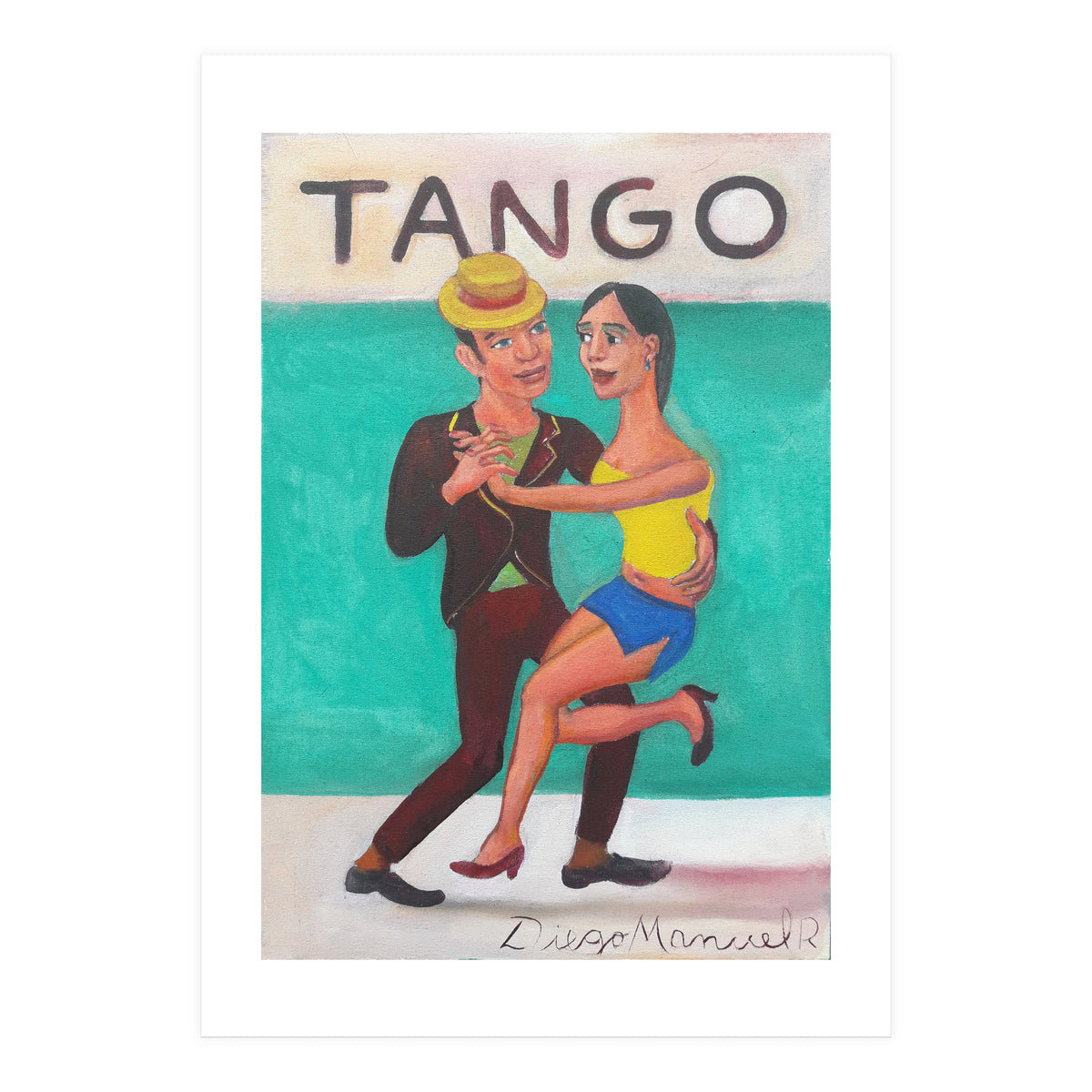 Tango Milonguero 4b (Print Only)