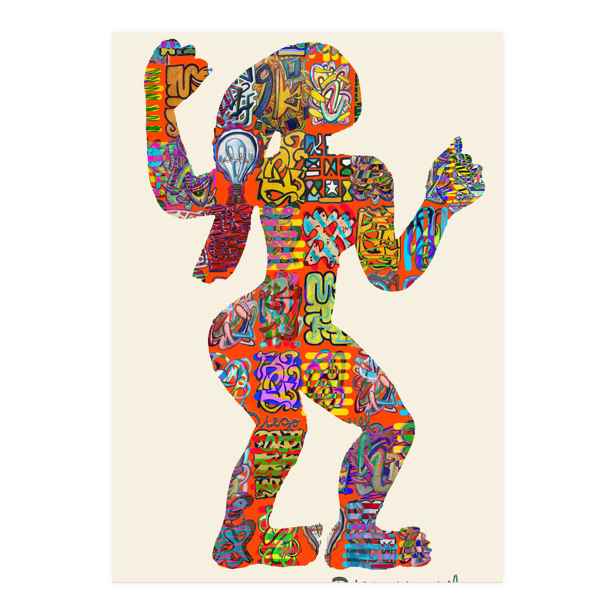 Graffiti Digital Nuevo 1 (Print Only)