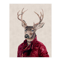 Deer In Leather (Print Only)
