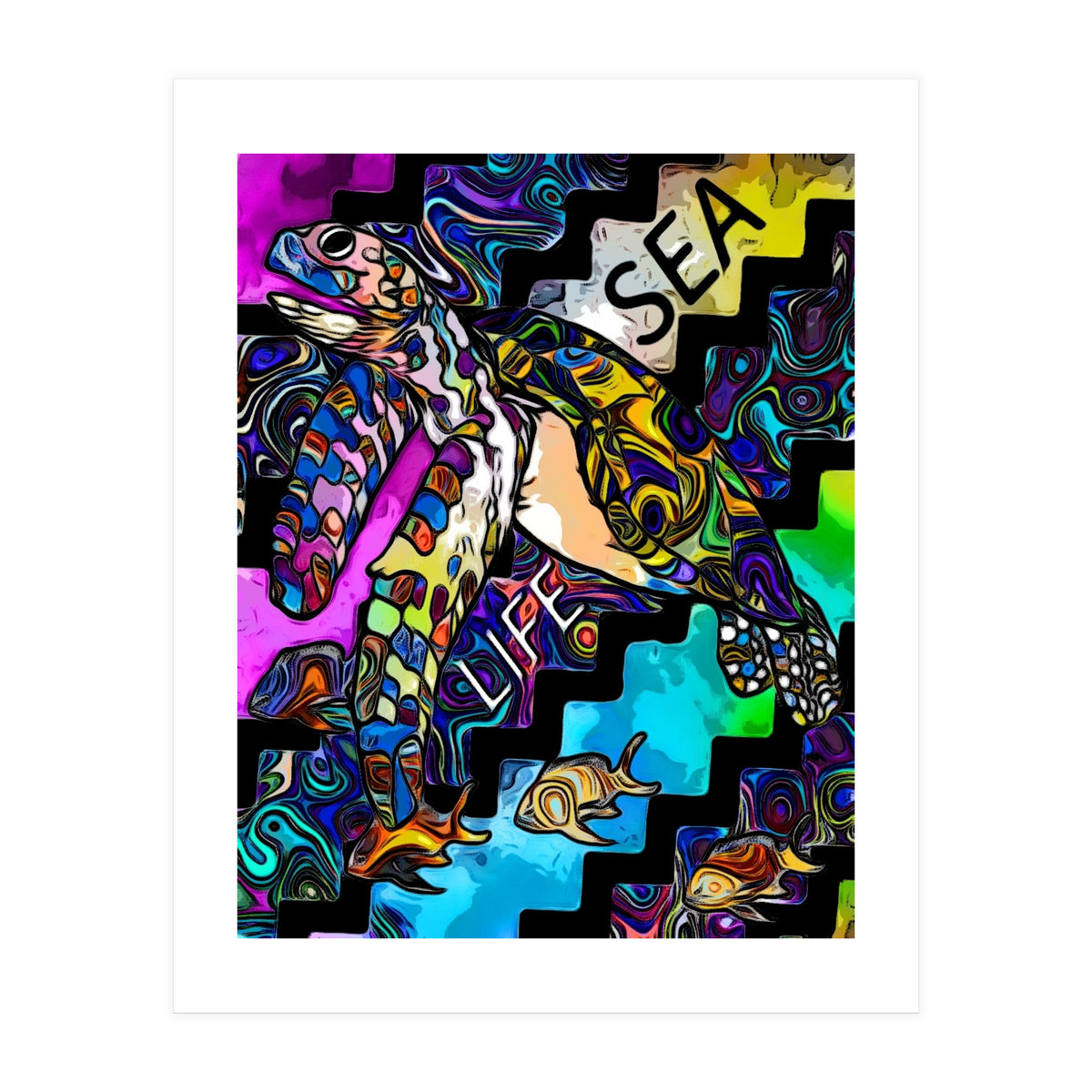 Sea Funk World (Print Only)