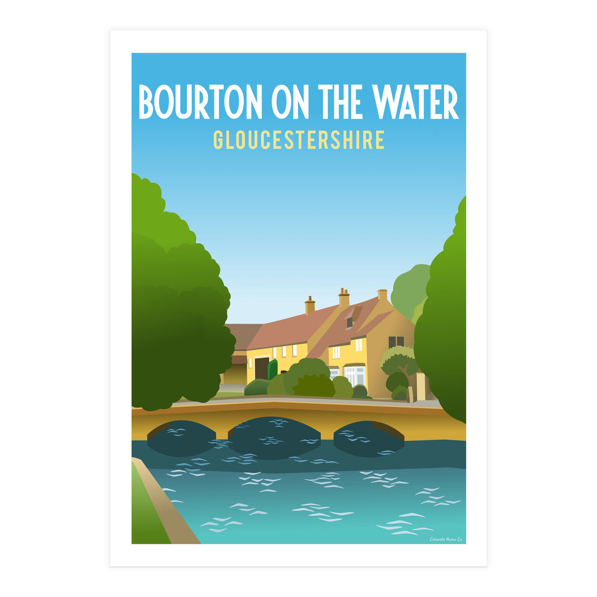Bourton On The Water (Print Only)