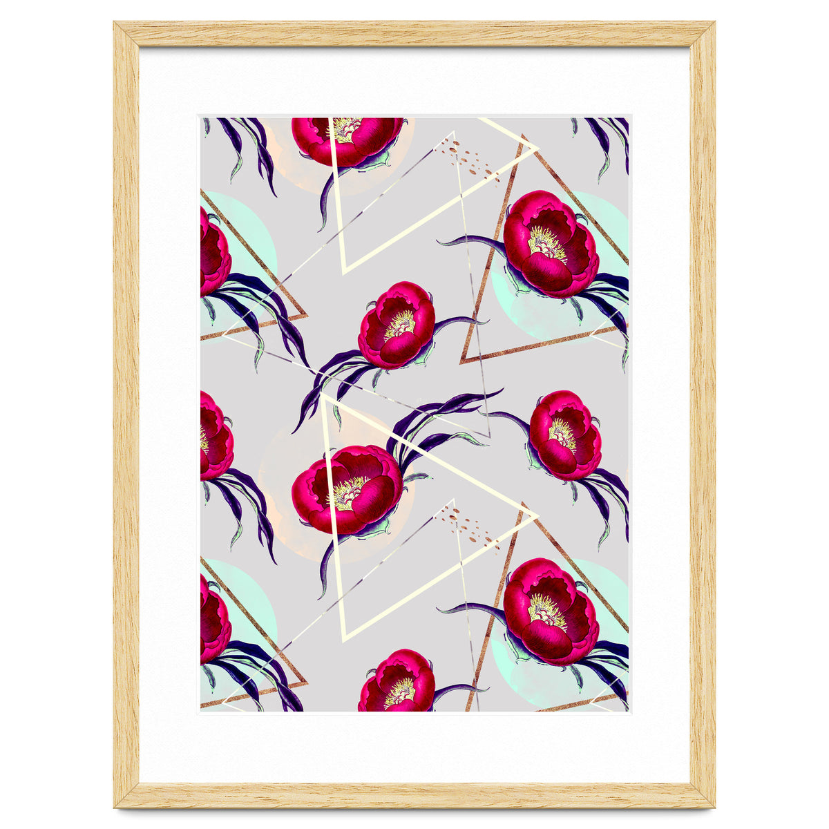 Flowery blooming with geometric II