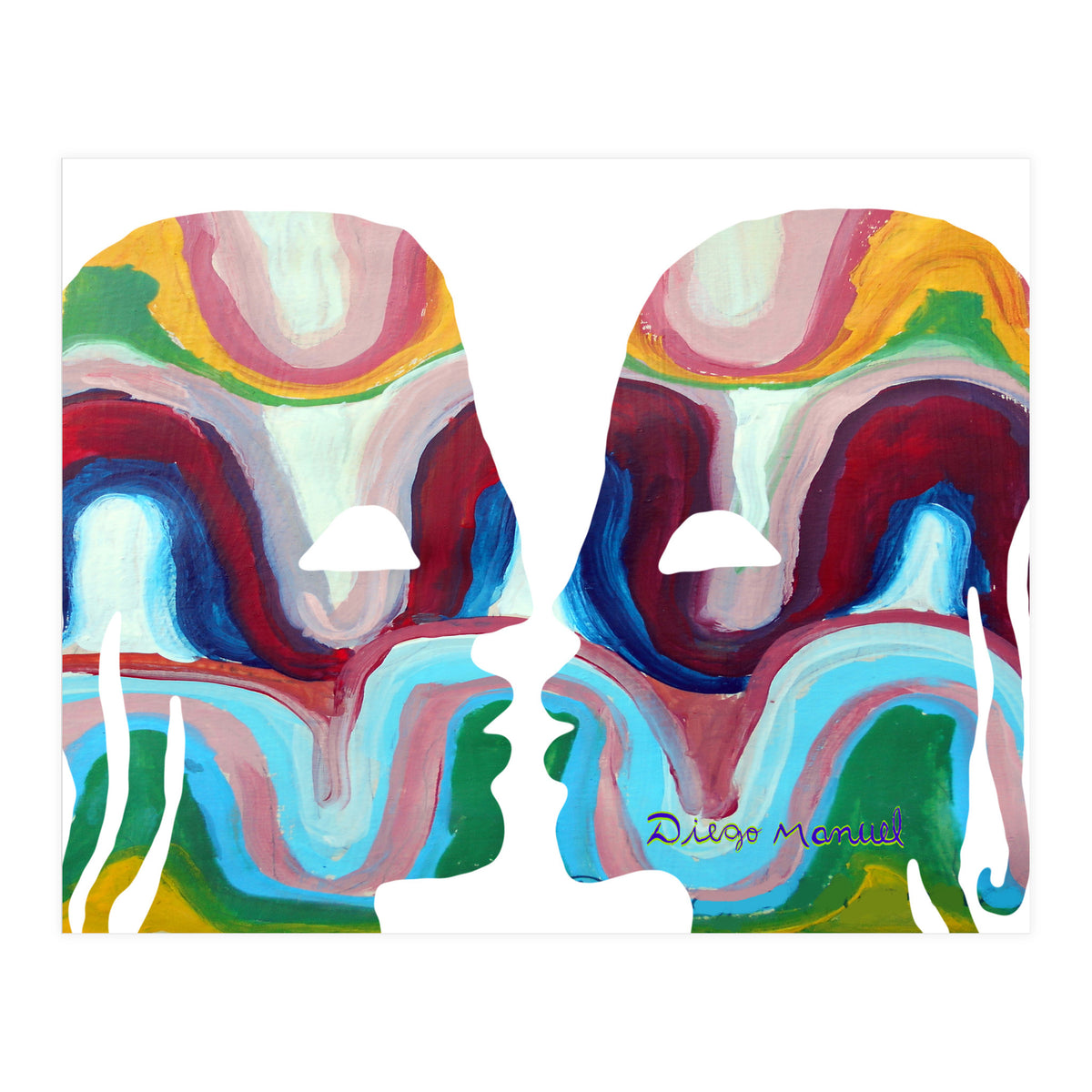 Abstracto Pop Nuevo 6  (Print Only)