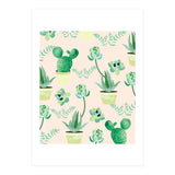 Cactus Pattern (Print Only) thumbnail