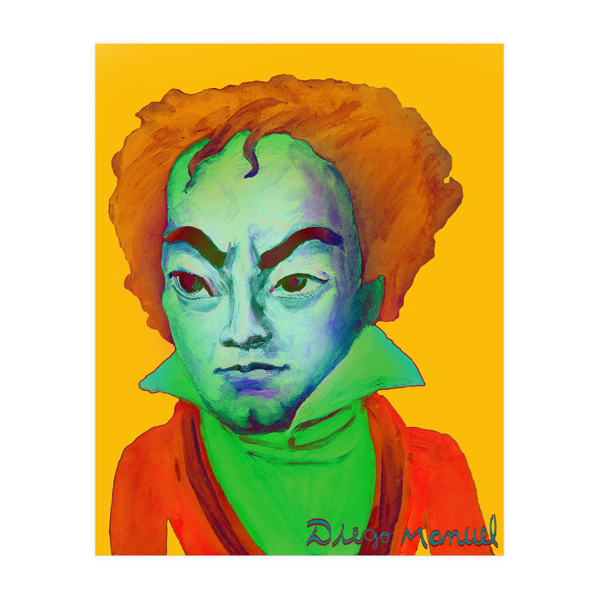 Beethoven Multicolor 2 (Print Only)