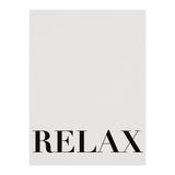 Relax White (Print Only) thumbnail