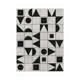My Favorite Geometric Patterns No.12 - Grey (Print Only) thumbnail