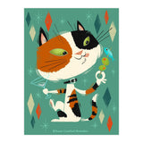 Cat A Tonic Calico (Print Only) thumbnail