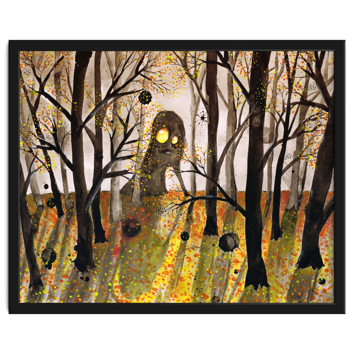 Monster in the woods