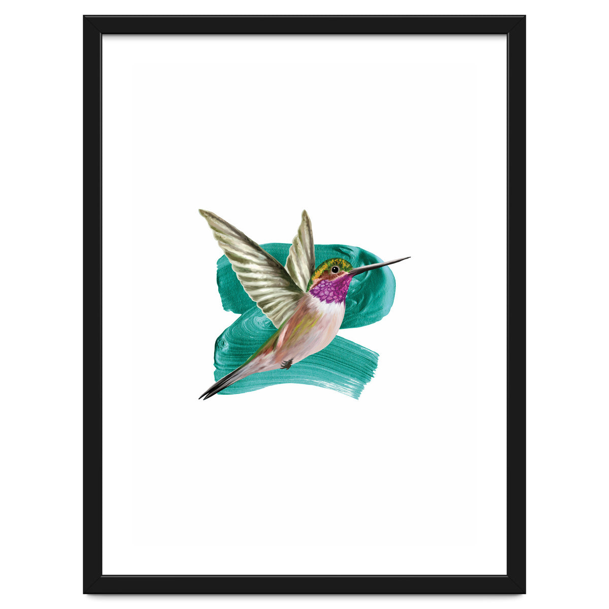 Modern Hummingbird I