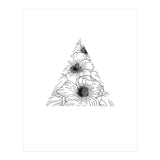Salt&Surf Flower Triangle (Print Only) thumbnail
