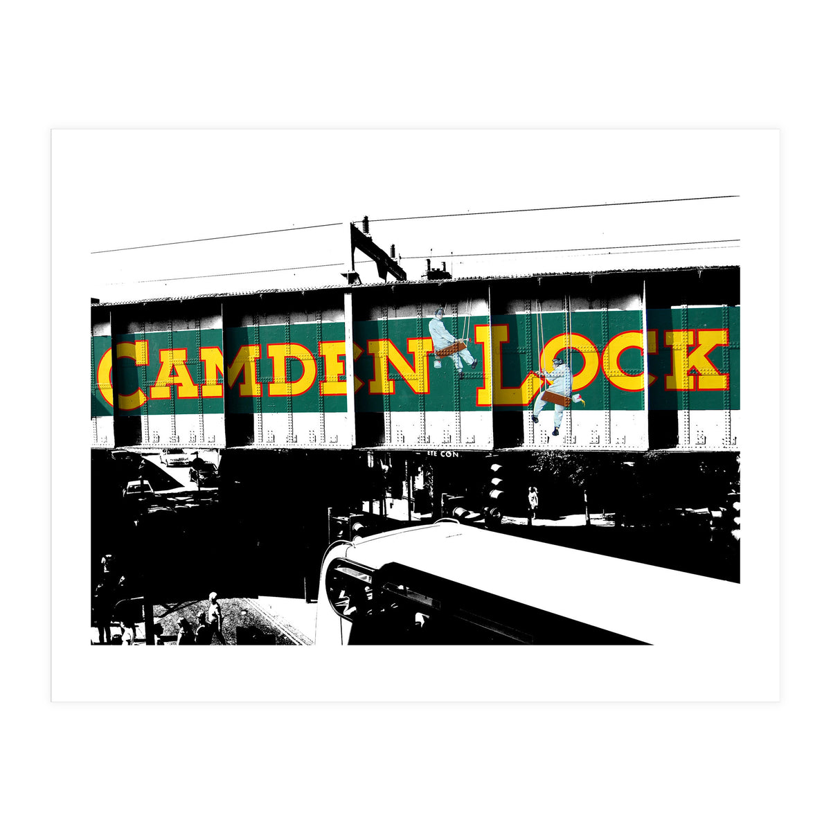 Camden Lock in London  (Print Only)