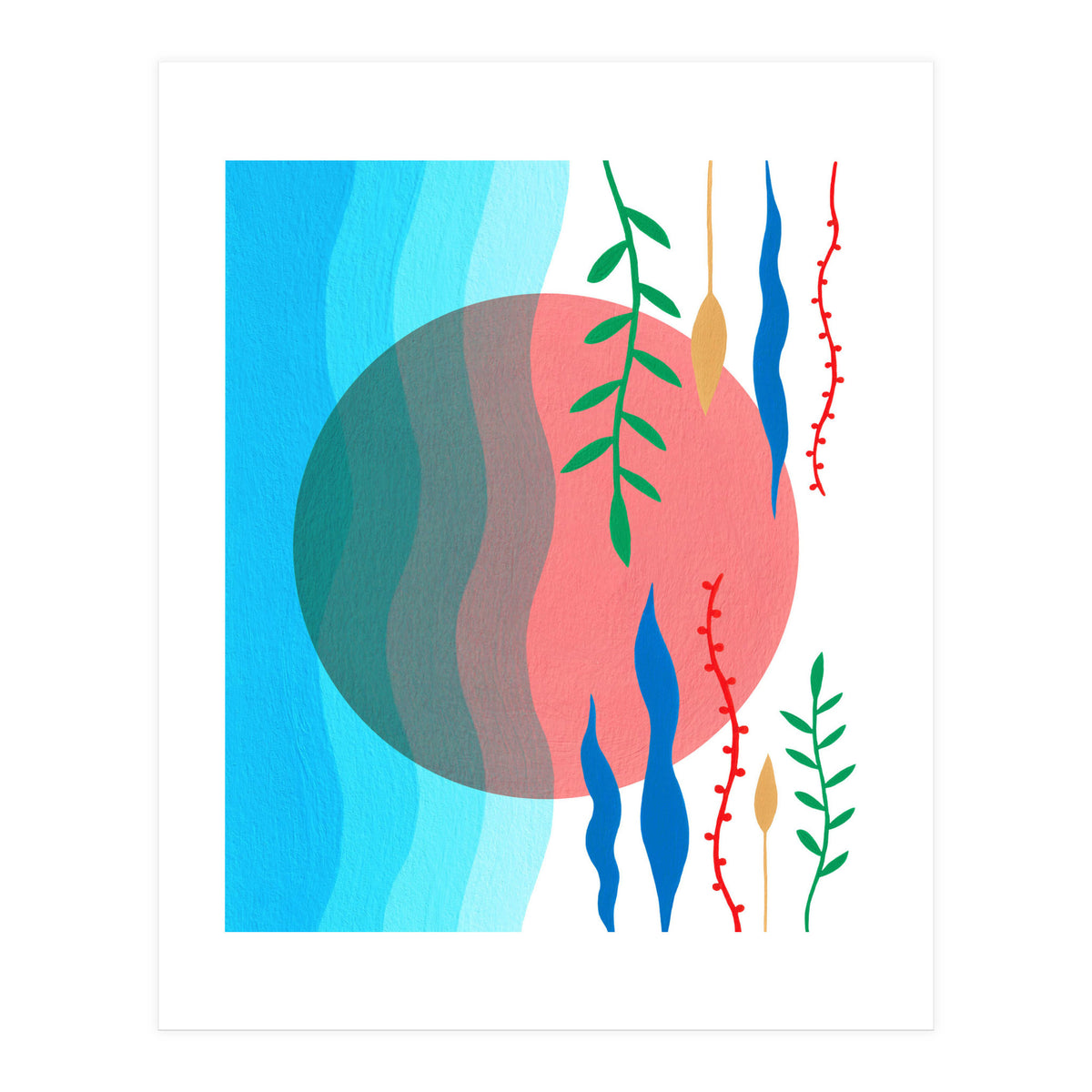 Summer Waves (Print Only)