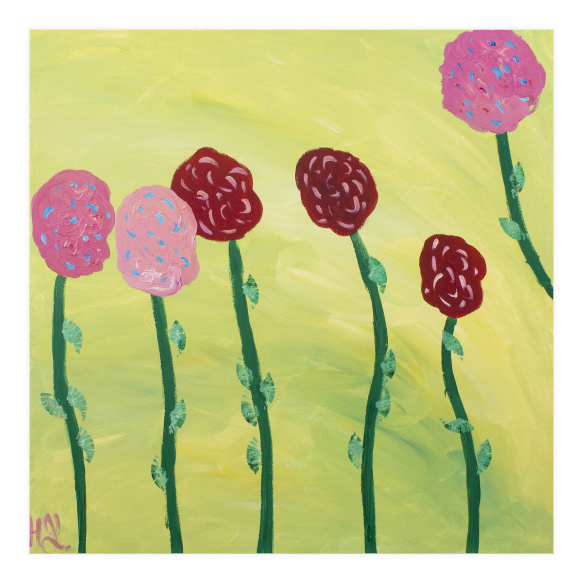 Blooms In The Wind (Print Only)