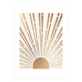 Sun Shines Inside You Gold (Print Only) thumbnail