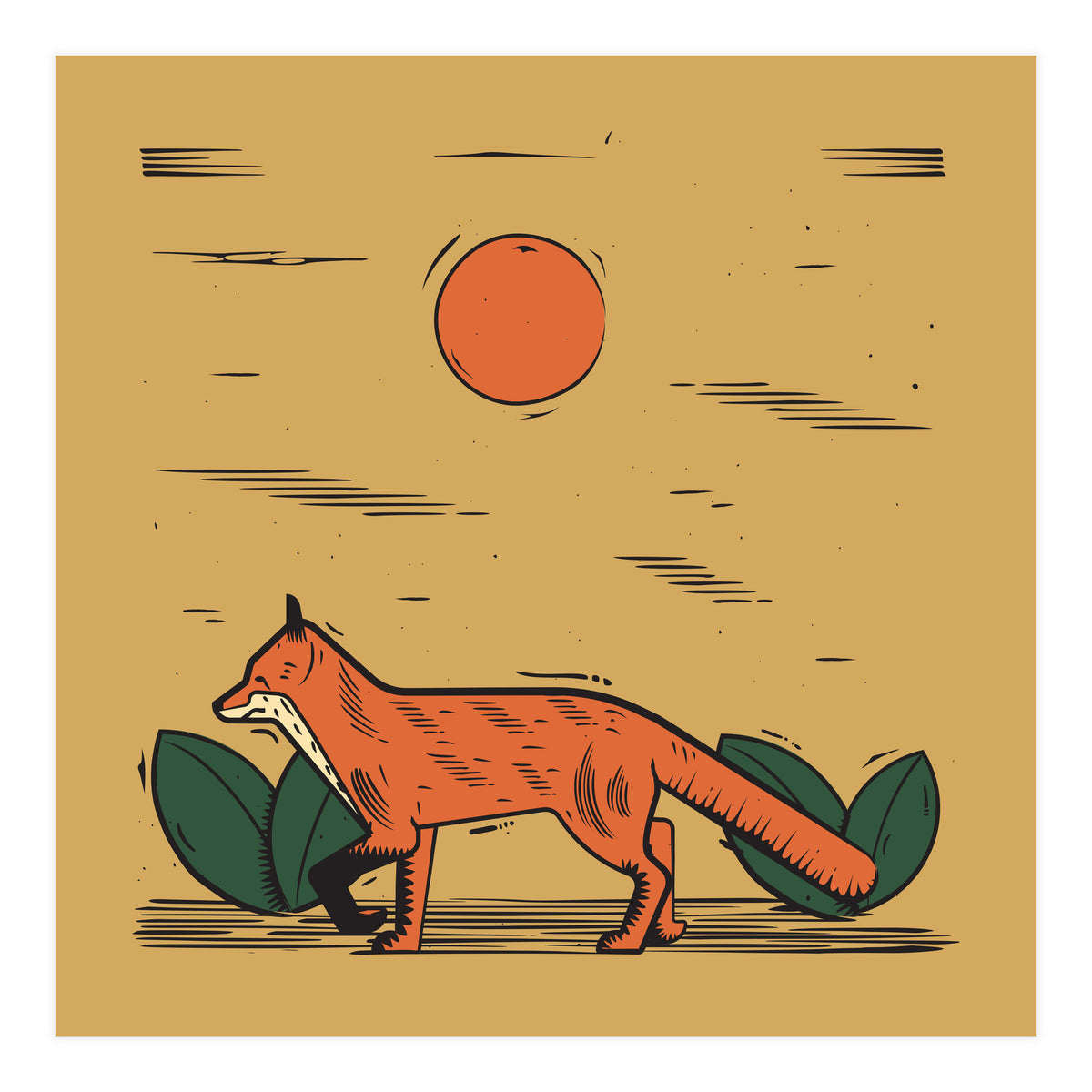 Fox (Print Only)