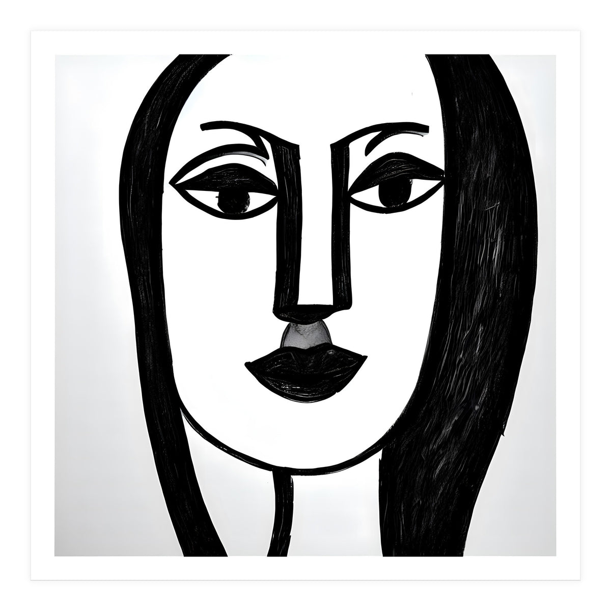 Woman's face  (Print Only)