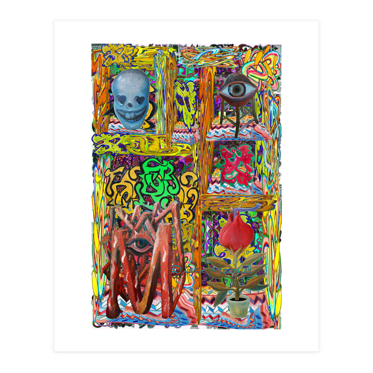 Oficina Del Cobrador 32 (Print Only)