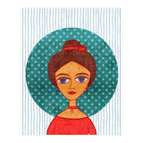 The girl in red (Print Only) thumbnail