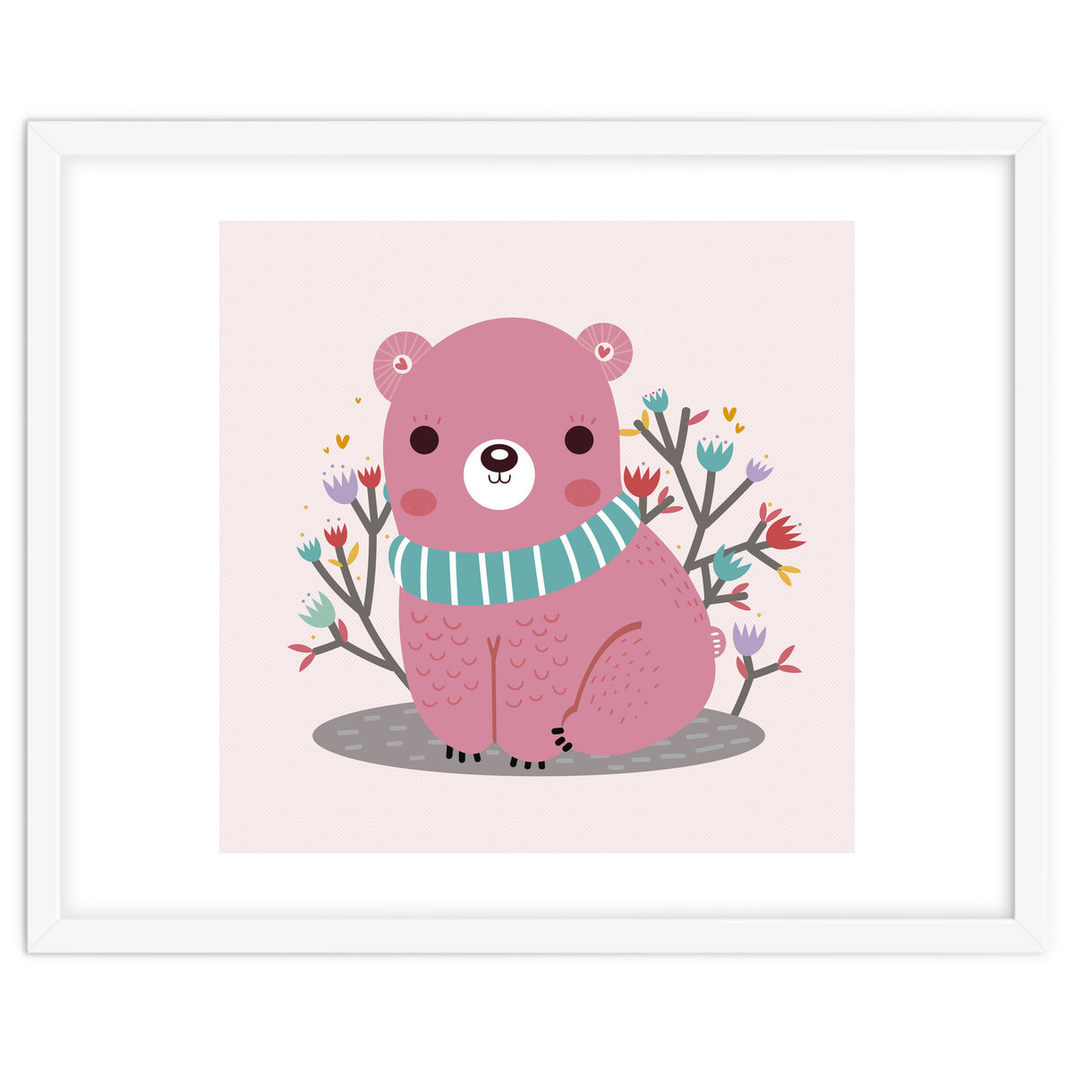 Pink bear