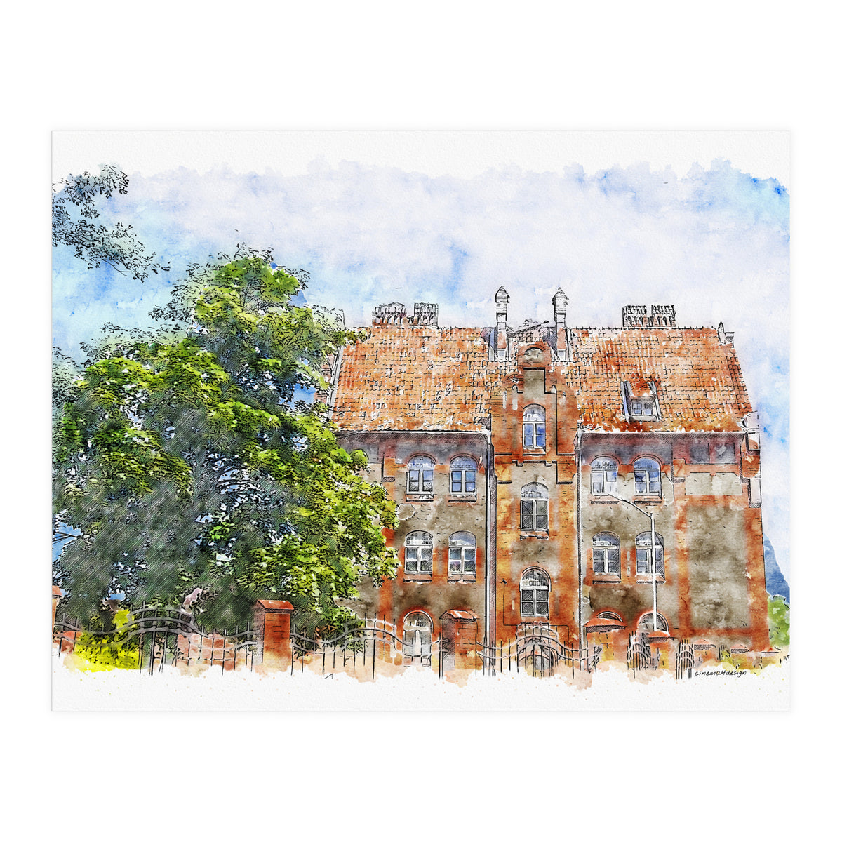 Old Home (Print Only)