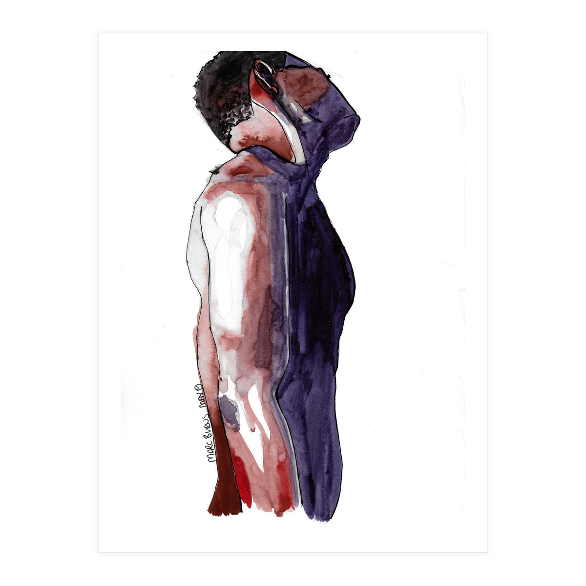 Untitled #5 - Male torso (Print Only)