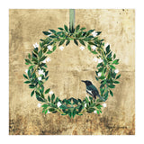 Wreath #White Flowers & Bird #Royal collection (Print Only) thumbnail