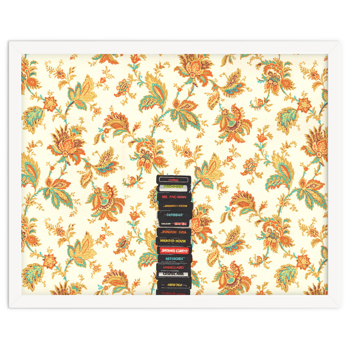 Atari & Flower Wallpaper