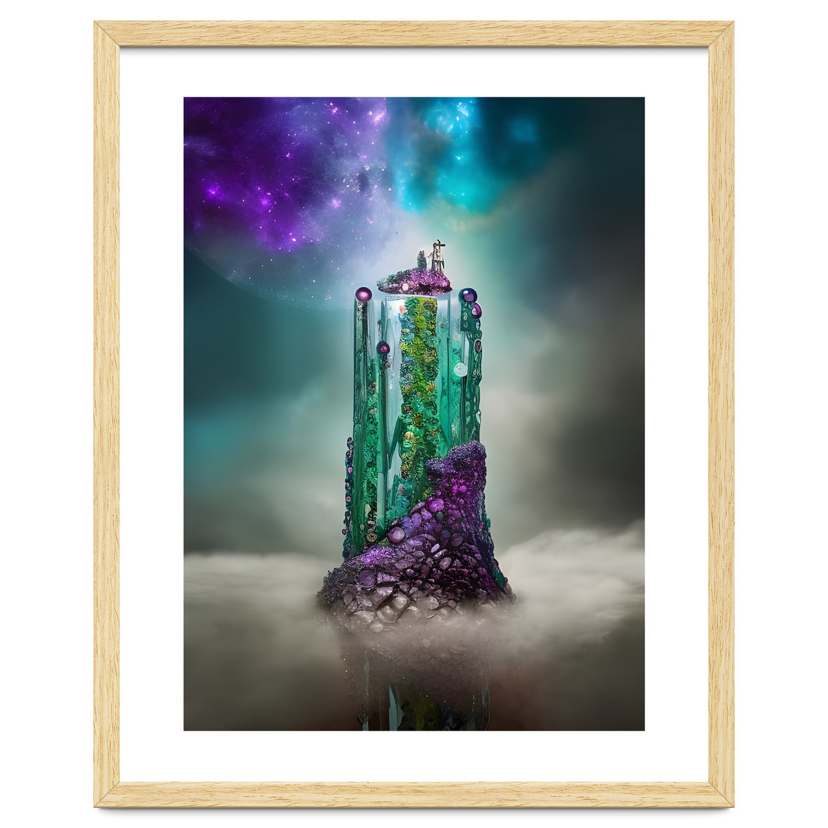 Cosmic Gemstone and Glass \|/ Universe